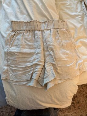 J. Crew Pull-On Linen Shorts